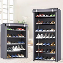 Load image into Gallery viewer, Dustproof Shoe Storage Rack Organizer Multilayer Nonwoven Shoes Storage Cabinet Home Hallway Space-saving Cabinets Shoe Shelf