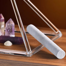 Load image into Gallery viewer, CVNC Crystal Singing Bowl Pyramid 8"or 9" Chakra Quartz High Quality for Relaxation Sound Meditation