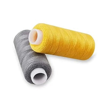 Load image into Gallery viewer, 24 Color Sewing Thread 100 Polyester Yarn Sewing Thread Roll Machine Hand Embroidery 200 Yard Each Spool For Home Sewing Kit