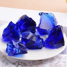 Load image into Gallery viewer, Irregular Glaze Glass Stone Healing Crystal Reiki Quartz Meditation Aromatherapy Stone Fish Tank Landscaping Garden Home Decor