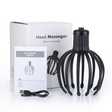 Load image into Gallery viewer, Electric Octopus Claw Scalp Massager Anti-stress Relief Headache Stimulation Vibration Head Massager Scratcher