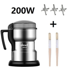 Load image into Gallery viewer, High Power Coffee Grinder Manual Victims Multifunctional Machine Portafilter Stainless Steel Cafe Drip Beans Pepper Espresso Nut