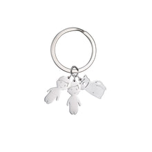 Load image into Gallery viewer, Child Mother Kid Personalized Keychain Custom Name Key Chain Boy Girl Dog Cat Gift For Women Man Family Mom Dad Original Jewelry