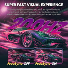 Load image into Gallery viewer, 30" Curved Gaming Monitor, 144Hz(HDMI)/200Hz(DP) Ultrawide Computer Monitor, WFHD(2560 * 1080P) VA Screen,21:9,1500R