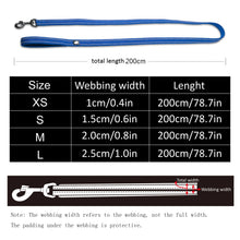 Load image into Gallery viewer, Truelove Soft Pet Leash Reflective Nylon Mesh Padded Puppy Large Dog or Cat Walking Training 11 Color 200cm