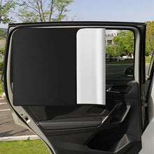 Load image into Gallery viewer, SEAMETAL 2Pcs Car Side Window Sun Shade Magnet Privacy Curtains UV Reflection Anti Glare UV Block Sunshade for Front/Back Window