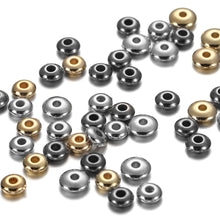 Load image into Gallery viewer, 200-400Pcs CCB Multiple Styles Charm Spacer Beads Wheel Bead Flat Round Loose Beads For DIY Jewelry Making Supplies Accessories