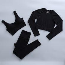 Load image into Gallery viewer, Seamless Woman Sportswear Yoga Sets Workout Sports Bra Gym Clothing High Waist Legging Fitness Women Tracksuit Athletic Outfits