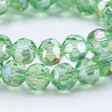 Load image into Gallery viewer, 3/4/6/8MM Round Transparent Crystal Faceted Bead For Bracelet Jewelry Making Bulk DIY Needlework Accessories Loose Glass Beads