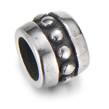 Load image into Gallery viewer, Pipitree DIY Vintage Stainless Steel Beads Claw Elephant Dragon Skull Beads Spacers Charms for Men Bracelet Jewelry Making