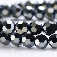 Load image into Gallery viewer, 3/4/6/8MM Round Transparent Crystal Faceted Bead For Bracelet Jewelry Making Bulk DIY Needlework Accessories Loose Glass Beads
