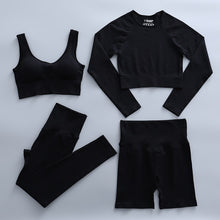 Load image into Gallery viewer, Seamless Woman Sportswear Yoga Sets Workout Sports Bra Gym Clothing High Waist Legging Fitness Women Tracksuit Athletic Outfits