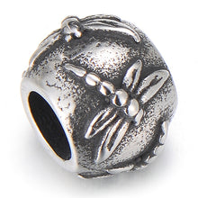 Load image into Gallery viewer, Pipitree DIY Vintage Stainless Steel Beads Claw Elephant Dragon Skull Beads Spacers Charms for Men Bracelet Jewelry Making