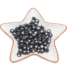 Load image into Gallery viewer, CHONGAI 100Pcs Fashion Jewelry Love Heart Acrylic Flat Round Beads for DIY Craft Jewelry Making