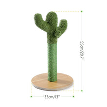 Load image into Gallery viewer, Cute Cactus Pet Cat Tree Toy with Ball Scratching Post for Cat Kitten Climbing
