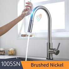 Load image into Gallery viewer, Smart Touch Kitchen Faucets Crane For Sensor Kitchen Water Faucet Sensor Water Mixer KH-1005