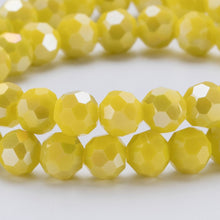 Load image into Gallery viewer, 3/4/6/8MM Round Transparent Crystal Faceted Bead For Bracelet Jewelry Making Bulk DIY Needlework Accessories Loose Glass Beads