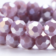 Load image into Gallery viewer, 3/4/6/8MM Round Transparent Crystal Faceted Bead For Bracelet Jewelry Making Bulk DIY Needlework Accessories Loose Glass Beads