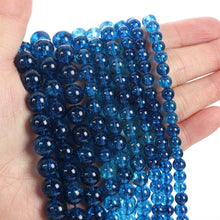 Load image into Gallery viewer, 4/10mm Natural Stone Beads Tiger Eye Amazonite Rose quartz Turquoises Obsidian Agates Beads For Jewelry Making DIY Bracelet