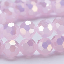 Load image into Gallery viewer, 3/4/6/8MM Round Transparent Crystal Faceted Bead For Bracelet Jewelry Making Bulk DIY Needlework Accessories Loose Glass Beads