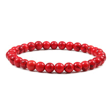 Load image into Gallery viewer, 6MM 8MM 10MM Natural Stone Red Stone Prayer Beaded Bracelet Rosary Meditation Bracelets Men Women Yoga Jewelry Gift Pulsera
