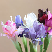 Load image into Gallery viewer, Artificial Iris Flower Branch Spring Wedding Decor Home Table Decoration Flores Silk Fake Flower Party Supplies