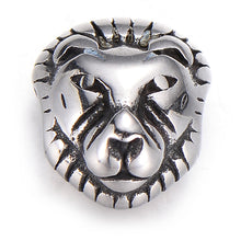 Load image into Gallery viewer, Pipitree DIY Vintage Stainless Steel Beads Claw Elephant Dragon Skull Beads Spacers Charms for Men Bracelet Jewelry Making