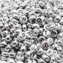 Load image into Gallery viewer, CHONGAI 100Pcs Fashion Jewelry Love Heart Acrylic Flat Round Beads for DIY Craft Jewelry Making