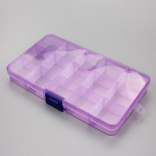 Load image into Gallery viewer, 1pcs Plastic 6/815 Storage boxes Slots Adjustable packaging transparent Tool Case Craft Organizer box jewelry accessories