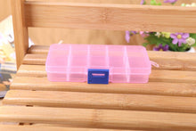 Load image into Gallery viewer, 1pcs Plastic 6/815 Storage boxes Slots Adjustable packaging transparent Tool Case Craft Organizer box jewelry accessories
