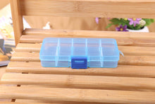 Load image into Gallery viewer, 1pcs Plastic 6/815 Storage boxes Slots Adjustable packaging transparent Tool Case Craft Organizer box jewelry accessories