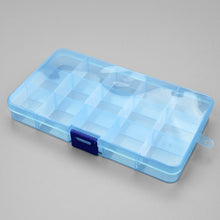 Load image into Gallery viewer, 1pcs Plastic 6/815 Storage boxes Slots Adjustable packaging transparent Tool Case Craft Organizer box jewelry accessories