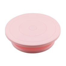 Load image into Gallery viewer, 6Pcs/Set Plastic Cake Turntable Rotating Cake Plastic Dough Pastry Decorating Cream Stand Rotary Table DIY Pan Baking Tool