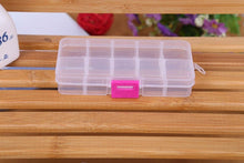 Load image into Gallery viewer, 1pcs Plastic 6/815 Storage boxes Slots Adjustable packaging transparent Tool Case Craft Organizer box jewelry accessories