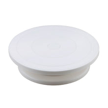 Load image into Gallery viewer, 6Pcs/Set Plastic Cake Turntable Rotating Cake Plastic Dough Pastry Decorating Cream Stand Rotary Table DIY Pan Baking Tool