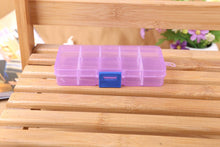 Load image into Gallery viewer, 1pcs Plastic 6/815 Storage boxes Slots Adjustable packaging transparent Tool Case Craft Organizer box jewelry accessories