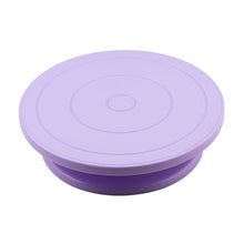 Load image into Gallery viewer, 6Pcs/Set Plastic Cake Turntable Rotating Cake Plastic Dough Pastry Decorating Cream Stand Rotary Table DIY Pan Baking Tool