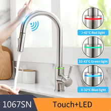 Load image into Gallery viewer, Smart Touch Kitchen Faucets Crane For Sensor Kitchen Water Faucet Sensor Water Mixer KH-1005