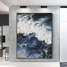 Load image into Gallery viewer, Abstract 3D Gold Thick Art Handmade Oil Painting Canvas Gold Paintings Wall Pictures Art Wall Artwork For Dining Room Unframed