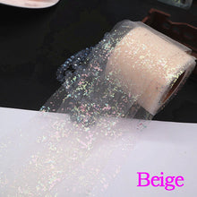 Load image into Gallery viewer, Shiny Tulle Roll 6cm*25yards Tape for DIY Handmade Bowknot and Wedding Decor Party Supplies Baby Shower Tutu Skirt