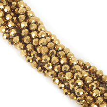 Load image into Gallery viewer, 3/4/6/8MM Round Transparent Crystal Faceted Bead For Bracelet Jewelry Making Bulk DIY Needlework Accessories Loose Glass Beads