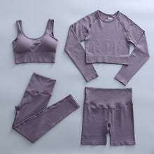 Load image into Gallery viewer, Seamless Woman Sportswear Yoga Sets Workout Sports Bra Gym Clothing High Waist Legging Fitness Women Tracksuit Athletic Outfits