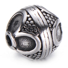 Load image into Gallery viewer, Pipitree DIY Vintage Stainless Steel Beads Claw Elephant Dragon Skull Beads Spacers Charms for Men Bracelet Jewelry Making
