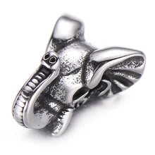 Load image into Gallery viewer, Pipitree DIY Vintage Stainless Steel Beads Claw Elephant Dragon Skull Beads Spacers Charms for Men Bracelet Jewelry Making