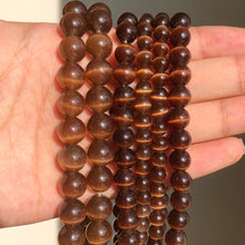 Load image into Gallery viewer, 6-8-10-12 mm Natural Stone Pink White Moonstone Cat Eye Beads For Jewelry Making Smooth Loose Spacer Beads Opal Diy Charm Bracelets Necklace