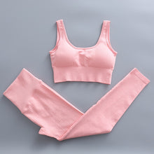 Load image into Gallery viewer, Seamless Woman Sportswear Yoga Sets Workout Sports Bra Gym Clothing High Waist Legging Fitness Women Tracksuit Athletic Outfits