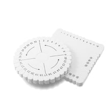 Load image into Gallery viewer, Flocked Bead Board Bracelet Necklace Beading Organizer Artistry Tray Design Measuring Tool for DIY Jewelry Making Accessories