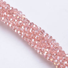 Load image into Gallery viewer, 3/4/6/8MM Round Transparent Crystal Faceted Bead For Bracelet Jewelry Making Bulk DIY Needlework Accessories Loose Glass Beads