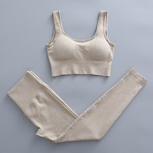Load image into Gallery viewer, Seamless Woman Sportswear Yoga Sets Workout Sports Bra Gym Clothing High Waist Legging Fitness Women Tracksuit Athletic Outfits