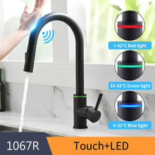 Load image into Gallery viewer, Smart Touch Kitchen Faucets Crane For Sensor Kitchen Water Faucet Sensor Water Mixer KH-1005